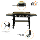 Fuji Gas Braai 4-Burner Griddle-5