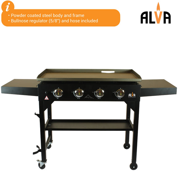 Fuji Gas Braai 4-Burner Griddle