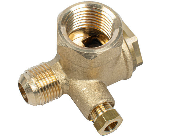 Image of a NON-RETURN VALVE 1/2F - 3/8M NBR