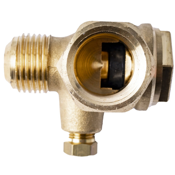 Image of a NON-RETURN VALVE 1/2F - 1/2M NBR