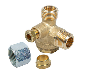 Image of a NON-RETURN VALVE 3/8M - 3/8M NBR