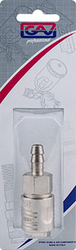 Image of a QUICK COUPLER 8MM HOSE PACKAGED EUROLINE