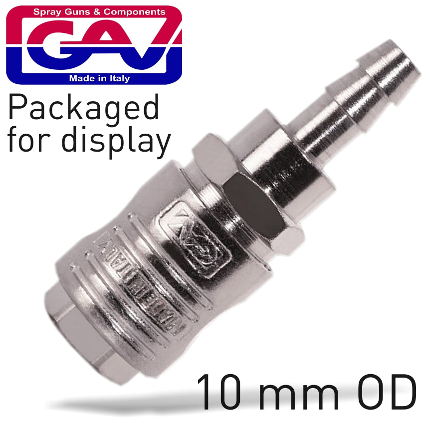 Image of a QUICK COUPLER 10MM HOSE PACKAGED EUROLINE