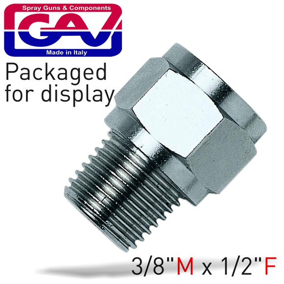 Image of a TAPER REDUCER BUSH 3/8 X 1/2 M/FPACKAGED