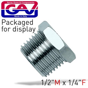Image of a TAPER REDUCER BUSH 1/2 X 1/4 M/F PACKAGED