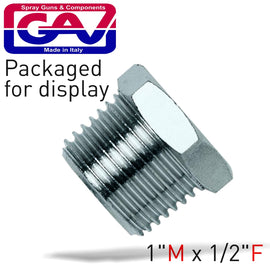 Image of a TAPER REDUCER BUSH 1 M X1/2 F PACKAGED