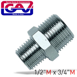 Image of a TAPER REDUCER NIPPLE 1/2'X3/4'M/M