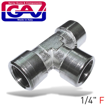 Image of a T CONNECTOR 1/4'FFF
