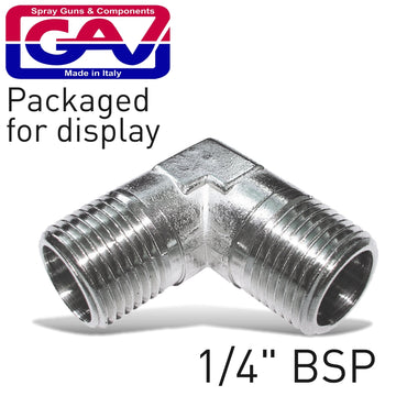 Image of a ELBOW 1/4'MM  PACKAGED