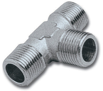 Image of a T CONNECTOR 1/4'MMM PACKAGED