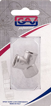 Image of a Y CONNECTOR FFF 1/4' PACKAGED