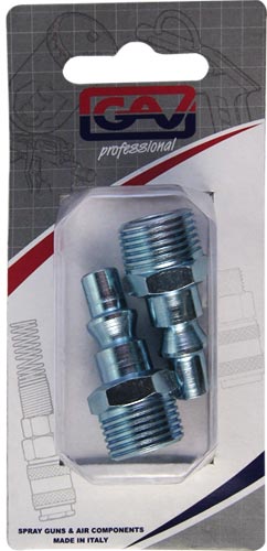 Image of a QUICK COUPLER INSERTS ARO 3/8'M 2 PACKAGED