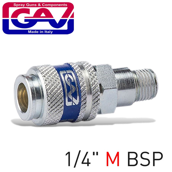 Image of a HARDENED STEEL QUICK COUPLER 1/4'M