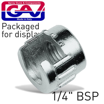 Image of a METAL RING 1/4' FOR BAYONET COUPLINGS PACKAGED