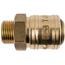 Image of a BRASS MALE QUICK COUPLER 3/8'M GERMAN