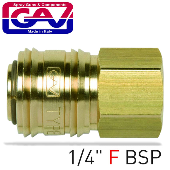 Image of a BRASS QUICK COUPLER 1/4'F GERMAN
