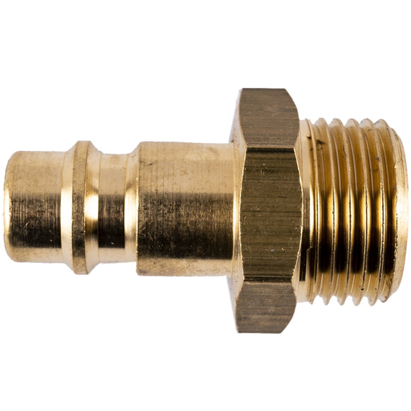 Image of a BRASS CONNECTOR BRASS 3/8'M GERMAN