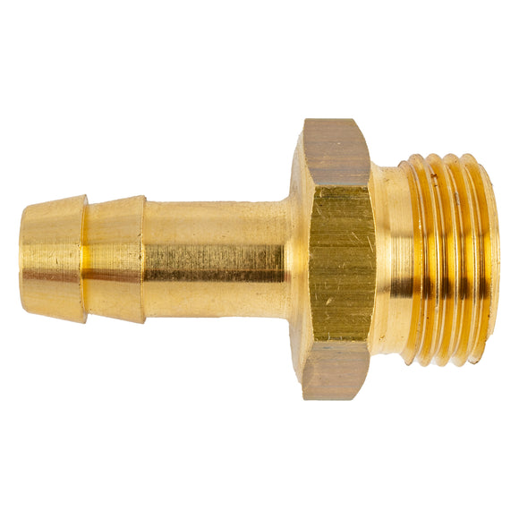 Image of a BRASS HOSE TAIL 3/8 M X 9MM
