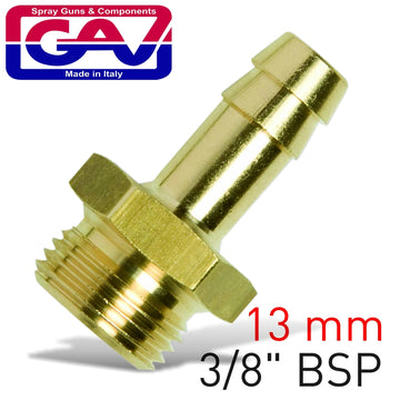 Image of a BRASS HOSE TAIL 3/8 M X13MM