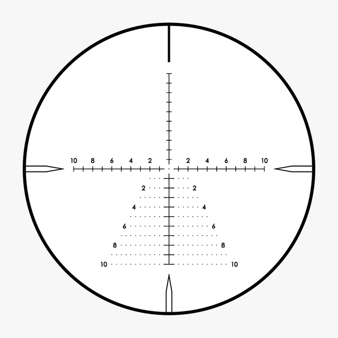 GENESIS Rifle Scope 3-21x50 FFP MRAD Hunter