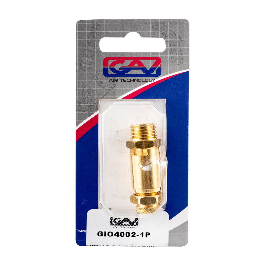 Image of a SAFETY VALVE 1/4' ADJUSTABLE PACKAGED