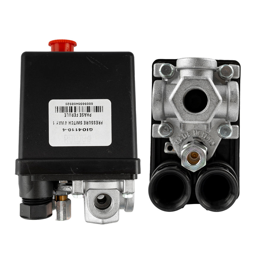 Image of a PRESSURE SWITCH 4 WAY 1 PHASE FERULE BX16PRM04