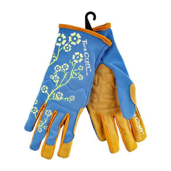 Image of a Tork Craft Garden Gloves Ladies Slim Fit Small Blue