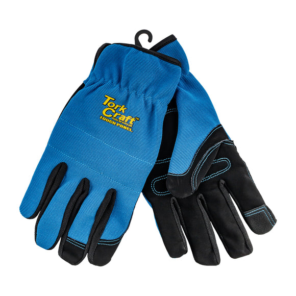 Image of a Tork Craft Glove Blue Large With Pu Palm Multi Purpose