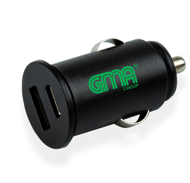 GMA Car Charger USB & USB-C Black