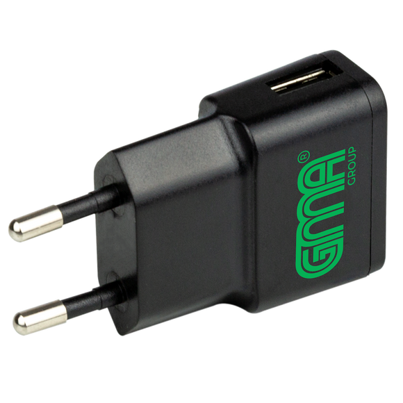 GMA Charger USB 1A Black