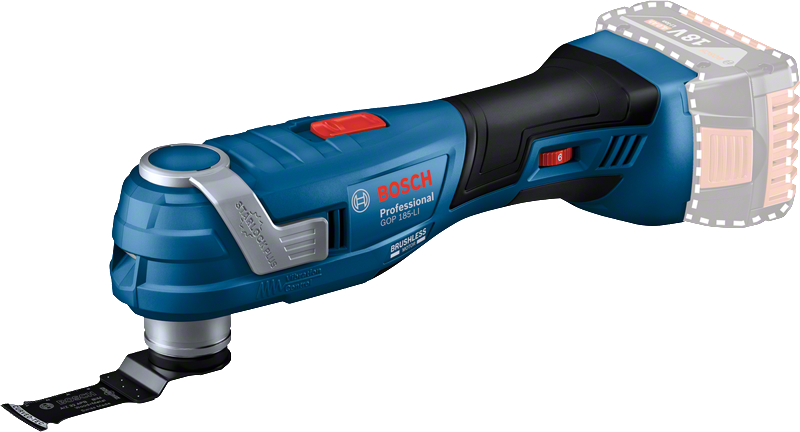 Bosch Cordless Multicutter GOP 185-LI Solo excl Battery & Charger