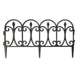 image of GRO Plastic Garden Fence Curve