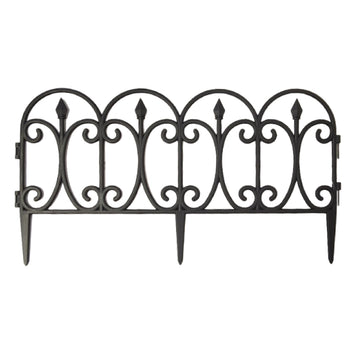 image of GRO Plastic Garden Fence Curve