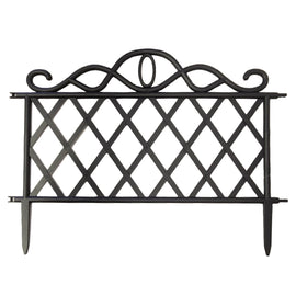 image of GRO Plastic Garden Fence Classic