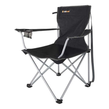 image of OZtrail Hamilton Chair Black 100kg