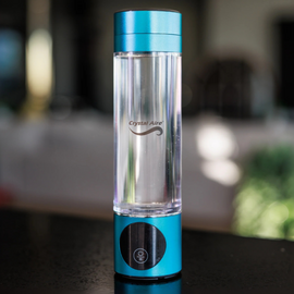 Image of a Crystal Aire Hydrogen Water Bottle out of packaging