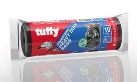 image of Tuffy Heavy Duty Black Bag on Roll 10 Pack