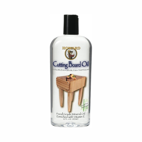 Image of a HOWARD BUTCHER BLOCK & CUTTING BOARD OIL 355 ML
