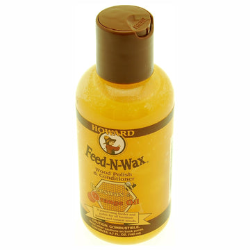 Image of a HOWARD FEED-N-WAX WOOD POLISH & CONDITIONER 139 ML