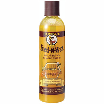 Image of a HOWARD FEED-N-WAX WOOD POLISH & CONDITIONER 237 ML