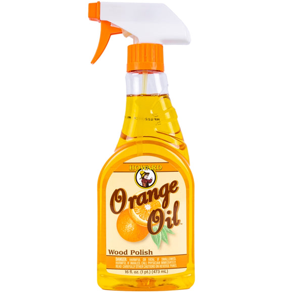 Image of a HOWARD ORANGE OIL SPRAY FURNITURE POLISH 473ML
