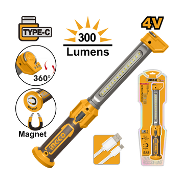 Ingco Worklamp 300 Lumens 3.5W
