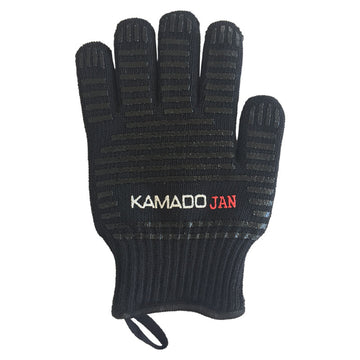 Image of a KAMADO JAN Heat Resistant Braai / BBQ Glove - Black 1