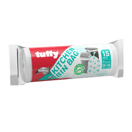 image of Tuffy Kitchen Bin Bag 15 Pack