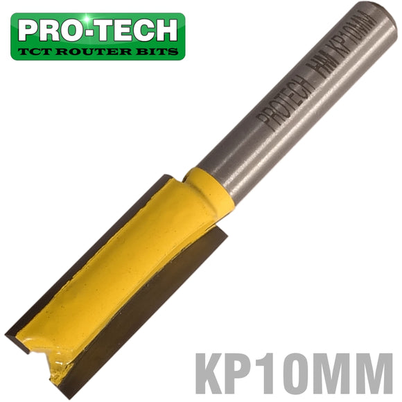 Image of a STRAIGHT BIT 10MM X 25MM CUT 2 FLUTE METRIC 1/4' SHANK