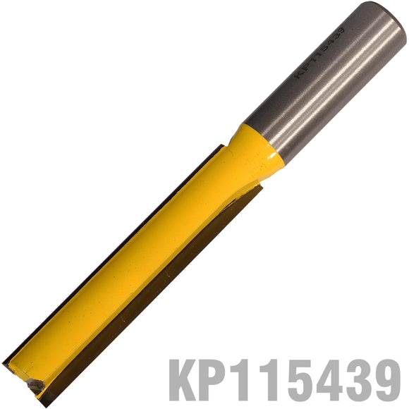Image of a STRAIGHT BIT 1/2'(12.7MM) X 2 1/2'(63.5MM) CUT 2 FLUTE WITH BOTTOM CUT
