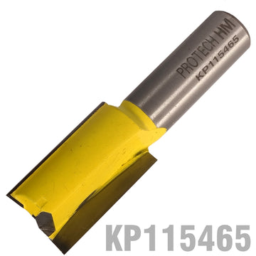 Image of a STRAIGHT BIT 3/4'(19MM) X 1 1/4'(31.8MM) CUT 2 FLUTE W/BOTTOM CUT 1/2'