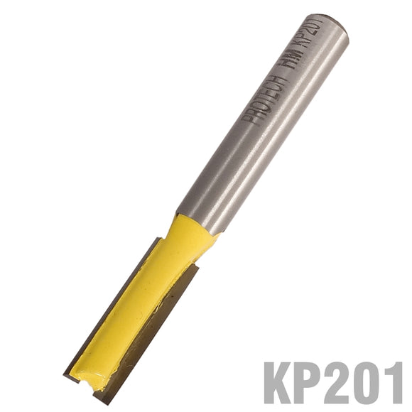 Image of a STRAIGHT BIT 1/4' (6.35MM) X 3/4'(19MM) TWO FLUTE 1/4' SHANK