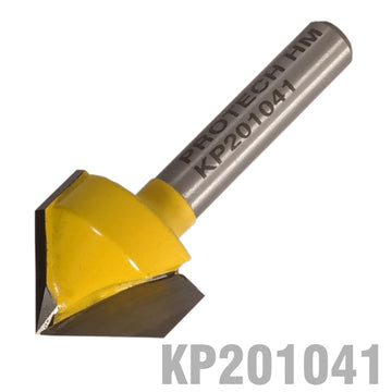 Image of a V-GROOVE 3/4' X 5/8' 90 DEGREE 1/4' SHANK