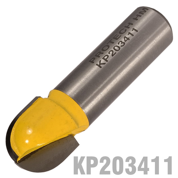 Image of a CORE BOX 5/8' X 1/2' (5/16' RADIUS) 1/2' SHANK